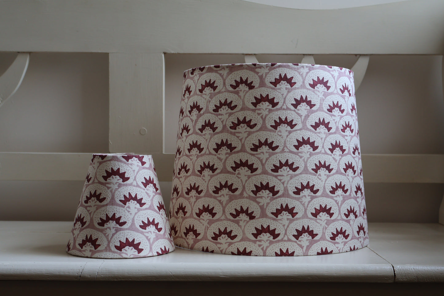 Handmade Pomegranate Print Empire Lampshade – 30cm