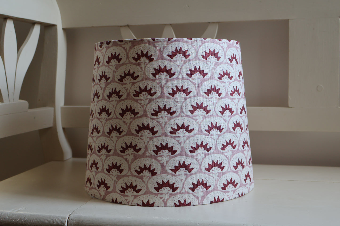 Handmade Pomegranate Print Empire Lampshade – 30cm