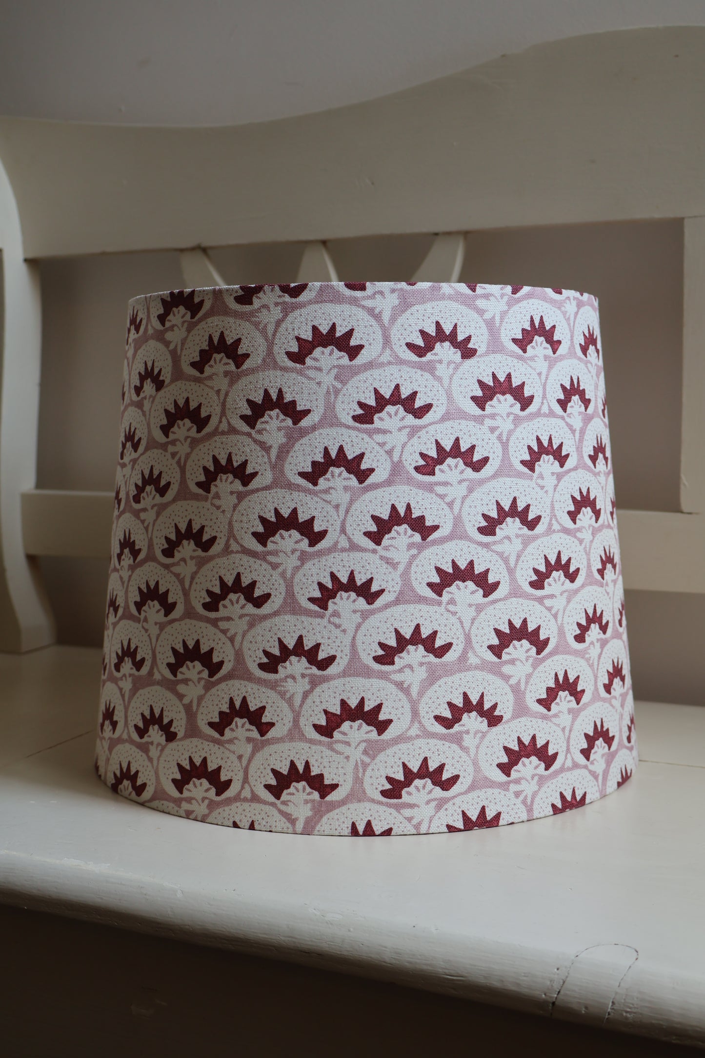 Handmade Pomegranate Print Empire Lampshade – 30cm