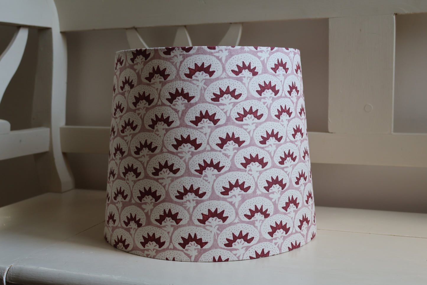 Handmade Pomegranate Print Empire Lampshade – 30cm