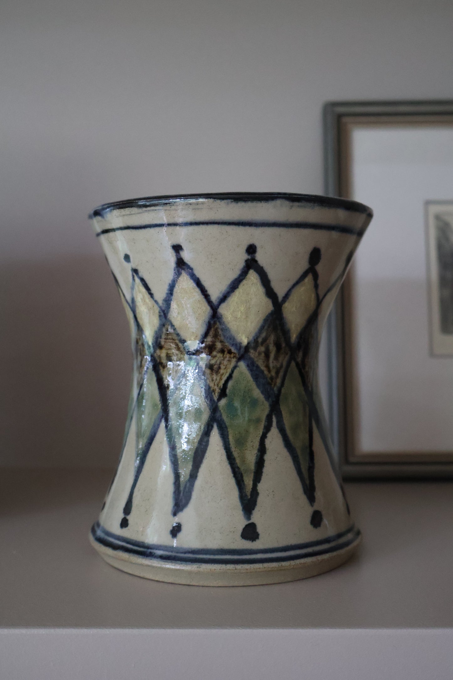 Pierrot Ceramic Vase
